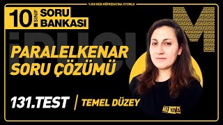 Paralelkenar Soru Çözümü 10. Sınıf Matematik Dörtgenler Ve Çokgenler Çözümlü Test