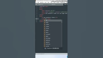 how do you insert a vidéo in you web page| HTML | #shorts | #coding |#programming #html5