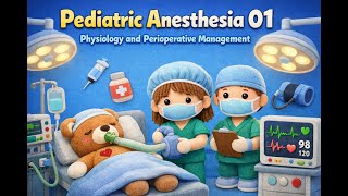 86👶Pediatric Anesthesia Part 1: Overview 🩺– Key Physiologic Considerations & Periop. Management📌