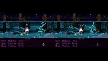 The Secret of Monkey Island (DOSBox vs ScummVM)