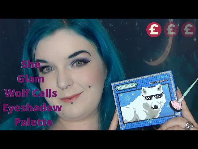 GOTH GLAM MAKEUP TUTORIAL, SHEGLAM WILD HEART Review + 3 Looks