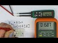 Testing Diodes with an LCR-Meter - An Experiment (MASTECH MS8911)