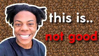 THE ISHOWSPEED MINECRAFT SERVER EXPERIENCE...