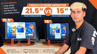 15 Inch vs. 21.5 Inch Touchscreen Monitors: Which is Right for Your Business