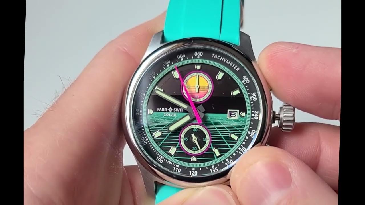 How to recalibrate, realign or reset the hands on a chronograph watch