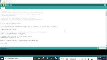 Fingerprint Sensor works with Arduino UNO 2560 R3 DIYmall