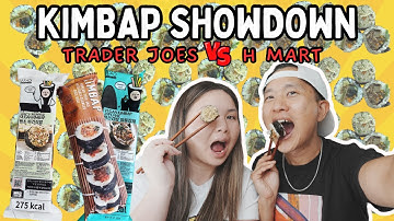 The BEST Frozen Kimbap: Trader Joe’s vs H-Mart Review