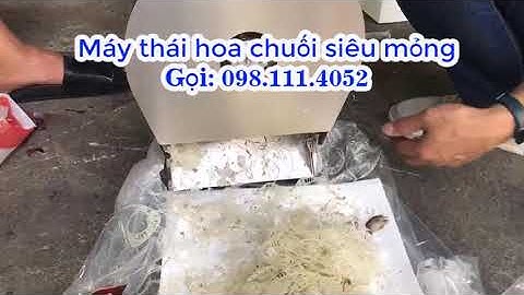 Giá máy thái đa năng thái hoa chuối, bắp cải, hành tây #Shorts