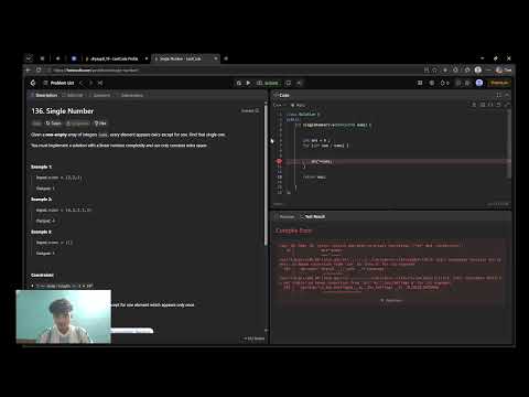 LeetCode 136 Explained in C++ | Single Number | XOR Bit Manipulation Easy Solution