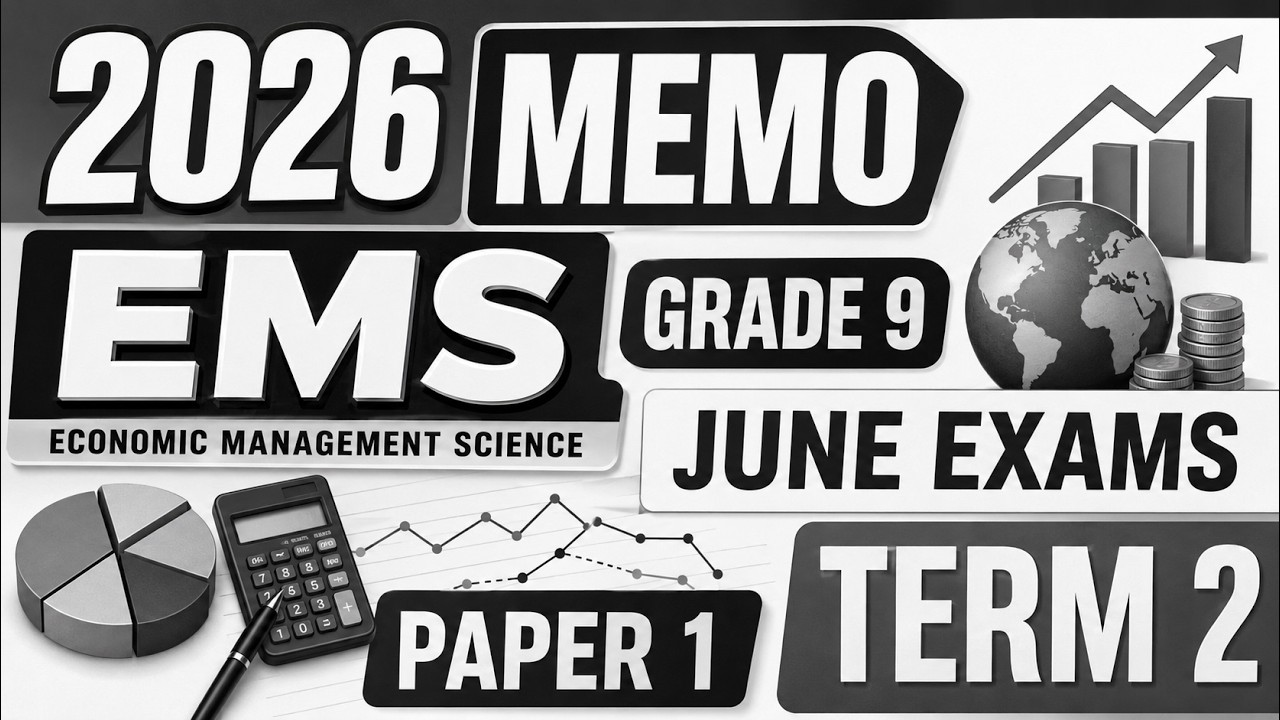 2026 MEMO EMS Grade 9 June Exams Paper 1 TERM 2 GRADE 9 EMS THUNDEREDUC ...