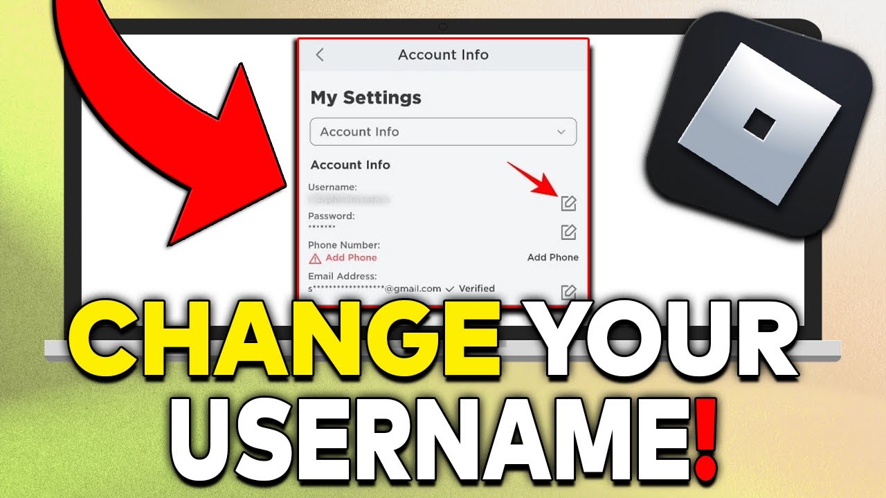 How To Change Your Roblox Username (Full Guide) Change Roblox