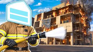 Fighting a Construction Site Fire in Firefighting Simulator! screenshot 3