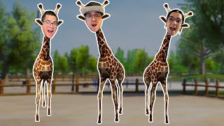 A FAMÍLIA TODA FOI TRANSFORMADA EM GIRAFAS MALUCAS NO ZOOLÓGICO!(muito engraçado)-Zookeper Simulator