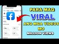 GUSTO MO BA MAG VIRAL ANG MGA VIDEOS MO SA FACEBOOK