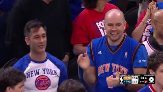 Josh Hart Game Winning 3 Pointer (TNT Version) (Knicks vs. Sixers 2024 NBA Playoffs Gm 6)