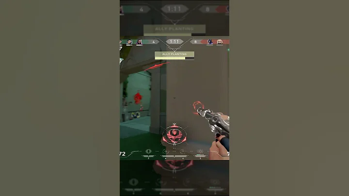 W Reyna Ghost ACE!! 💀  #valorant #valorantclips #shorts