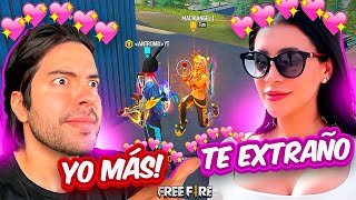 VOLVÍ a JUGAR FREE FIRE CON MI EX NOVIA MACHIKA!  Antronixxg