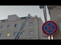 INCENDIO HOTEL: USCITA PRIMA PARTENZA APS ACTROS ED AUTOSCALA MAGIRUS M32L