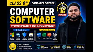 Class 8 | System Software & Application Software Explained | Operating System, Drivers & Utilities screenshot 2