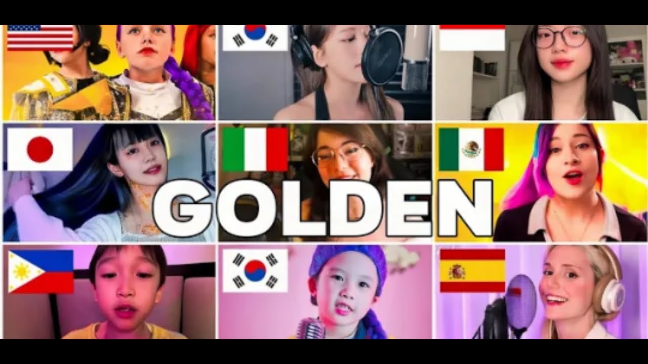 GOLDEN - HUNTRI/X - Who Sang It Better - Kpop Demon Hunters (20 Different Countries)