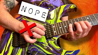 Your Alternate Picking Exercise Isn't Working Anymore