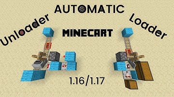 Easy Minecart Loader/Unloader for Minecraft 1.16/1.17 (JAVA)