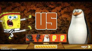 Super Fall Brawl Tournament As Spongebob