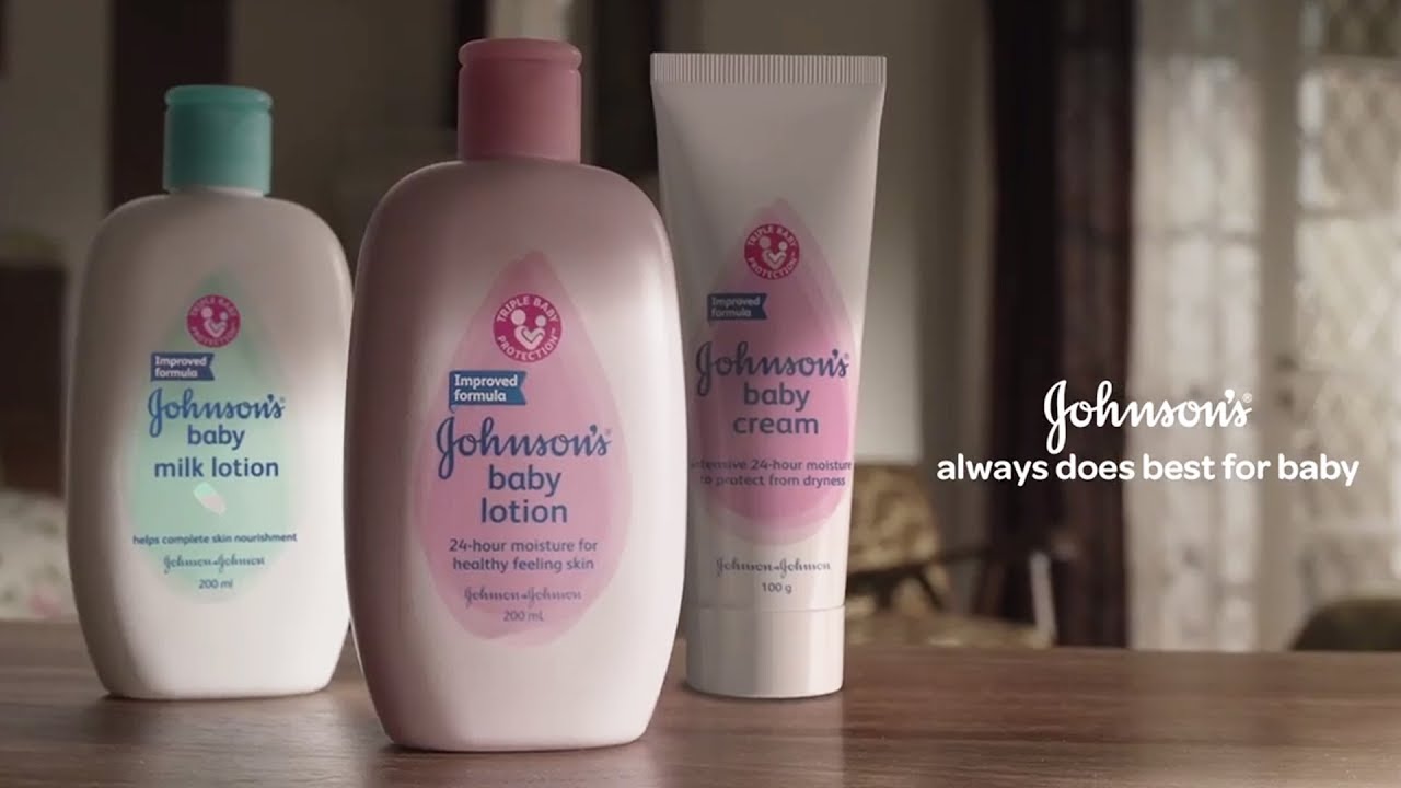 johnson's baby moisturising cream face