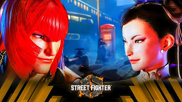 Street Fighter 6 - Marisa vs. Chun-Li - Level 8 CPU