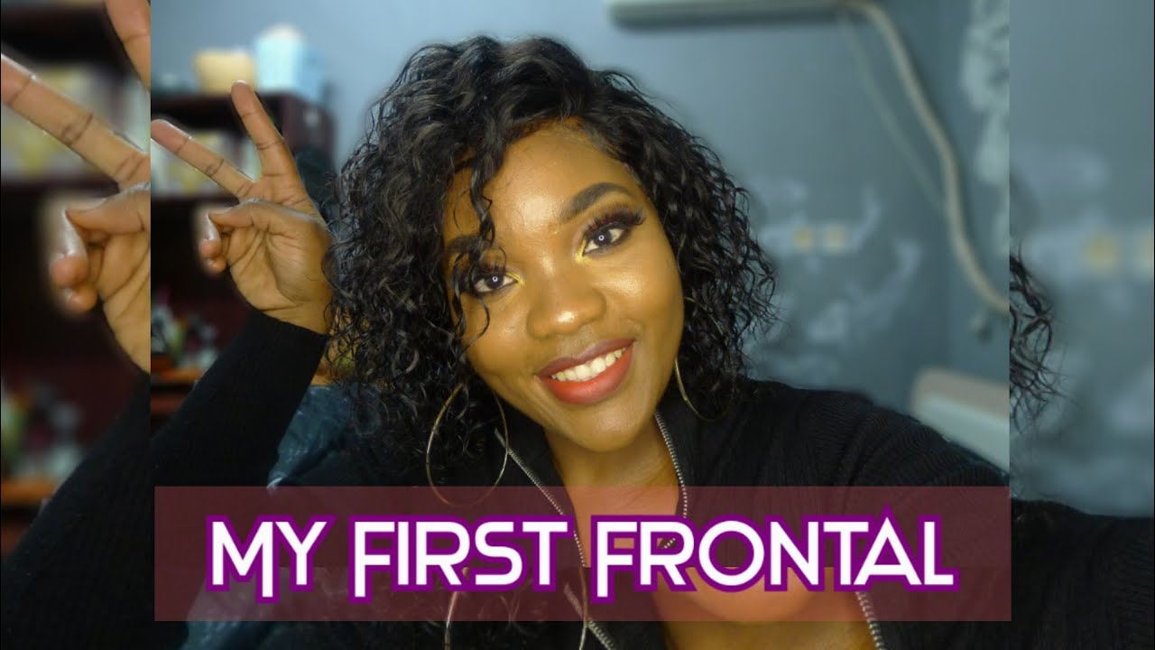 GRWM P2| Installing my first frontal Wig using the Bald Cap Method ...