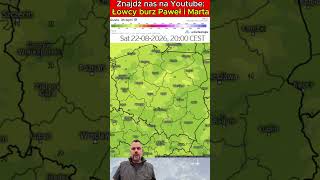 Preliminary Weekend Weather #weather #poland #short #forecast