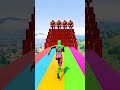 GTA 5 Epic Water Ragdolls | Spider-Man Jumps / Fails ep.17527 #shorts