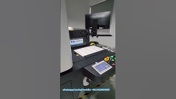 Roll to roll label printer for QR code print