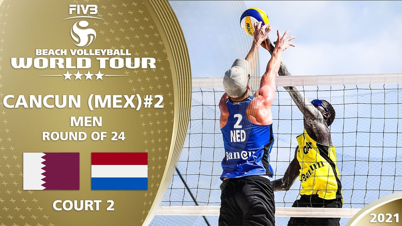 LIVE QAT vs. NED - Men's R24 | 4* Cancun 2021 #2