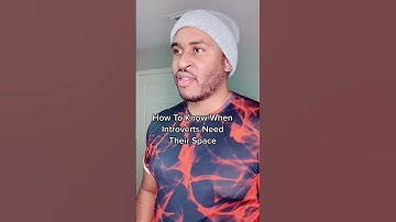 How To Know When Introverts Need Their Space ✌🏾 #shorts