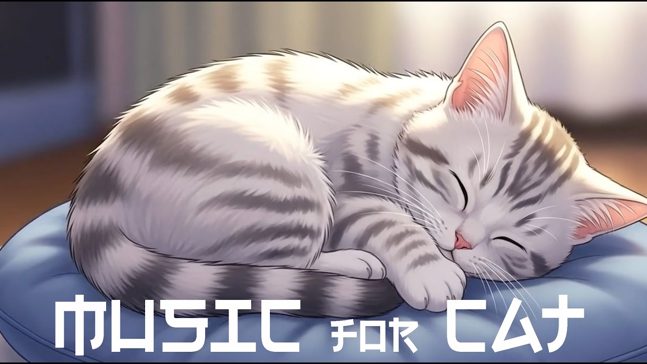 Antistress Cats Melody 🐱 Calming Music for Cat Helps Relax, Chill, Meditation