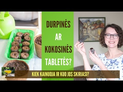 Video: Kaip naudoti durpių tabletę? Kurios durpių tabletės yra geriausios? Daigų auginimas durpių tabletėse