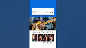 Thumbnail of 【TAB】Back In The U.S.S.R / The Beatles 【Guitar Solo】#60s#fender#telecaster#shorts#rock #ビートルズ#ギター