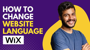 How to Change Wix Website Language - QUICK TUTORIAL