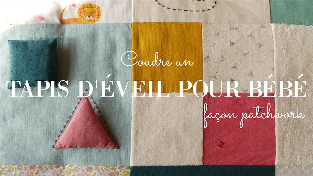 TUTO COUTURE  Tapis d'éveil pour bébé ! (idée cadeau de noël