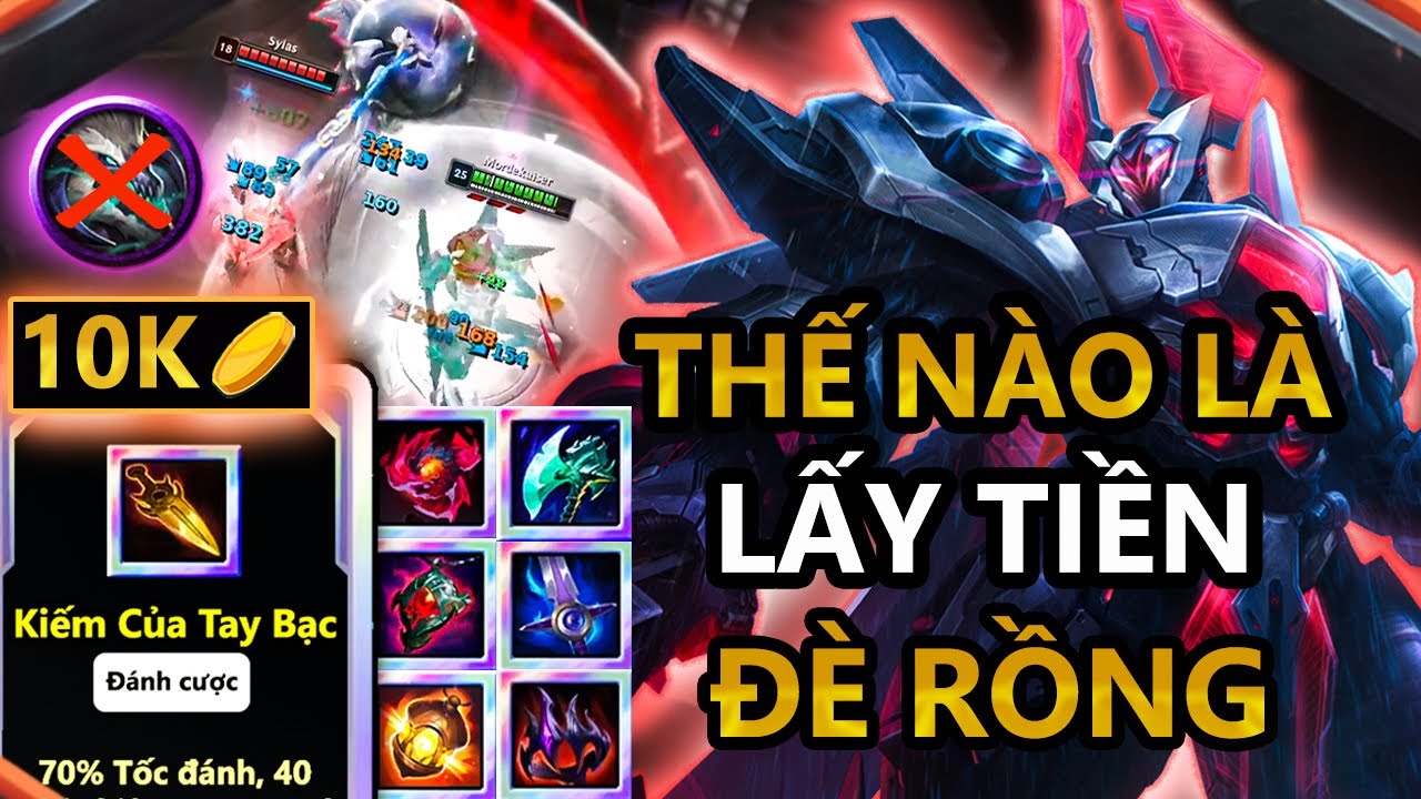 FULL ITEMS 4K VỚI MORDEKAISER KIẾM TAY BẠC VÀ PHA CÂN 2 ĐÈ CẢ RỒNG NGÀN TUỔI | ARENA | PLAYLOL2K