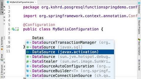 Function PostgreSQL Return Table with Spring Part 2/2