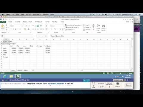 MyITLab Fall 2013 - Exams