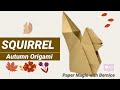 Origami squirrel diy crafting cuteness in minutes 