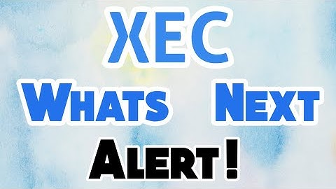 XEC Whats Next! || Ecash Price Prediction || XEC Today Update