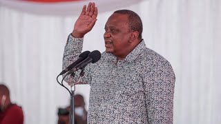 Former President Uhuru Kenyatta urges the church to preach and pray for peace in the country