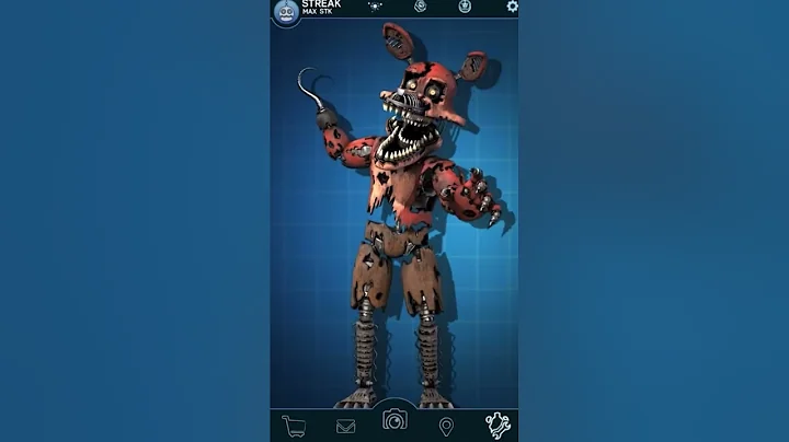 Fnaf ar edit nightmares and the Fnaf 4 fourth closet animatronics! #fnaf4#fnafar#respect#life