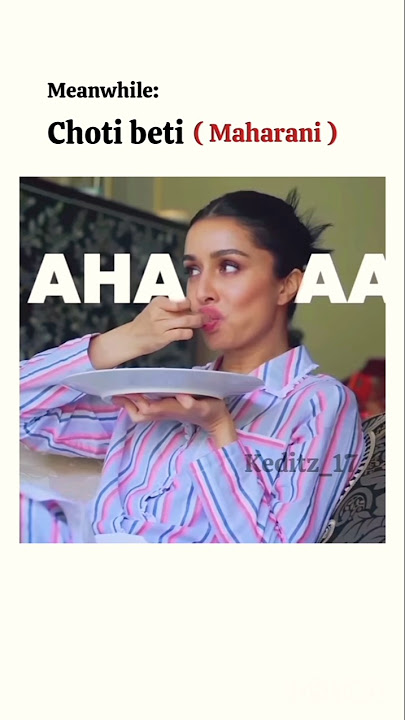 Ghar ki badi beti vs choti beti 😂#katrinakaif #shraddhakapoor #shortfeed #shorts #viralvideo
