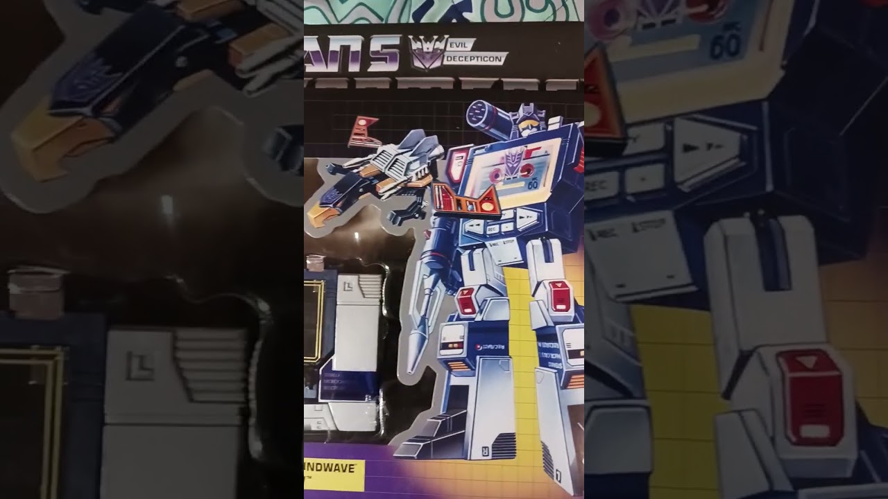 My Soundwave with Buzzsaw G1 Toys.