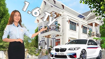 Mẫu Biệt Thự 2 Tầng Đẹp Sang Trọng Do KISATO Thiết Kế Cho Anh Chính Tại Đại Từ Thái Nguyên